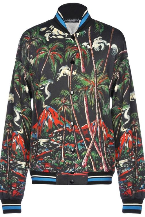 Dolce & Gabbana Elegant Silk-Lined Multicolor Jacket