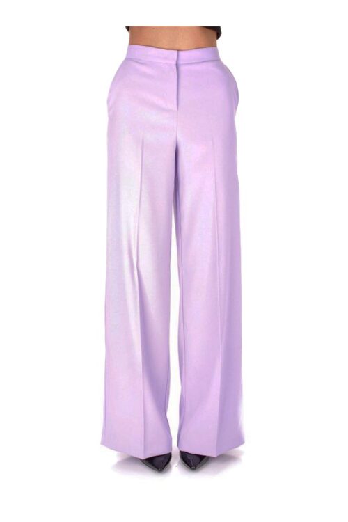 PINKO Elegant High-Waist Crepe Trousers