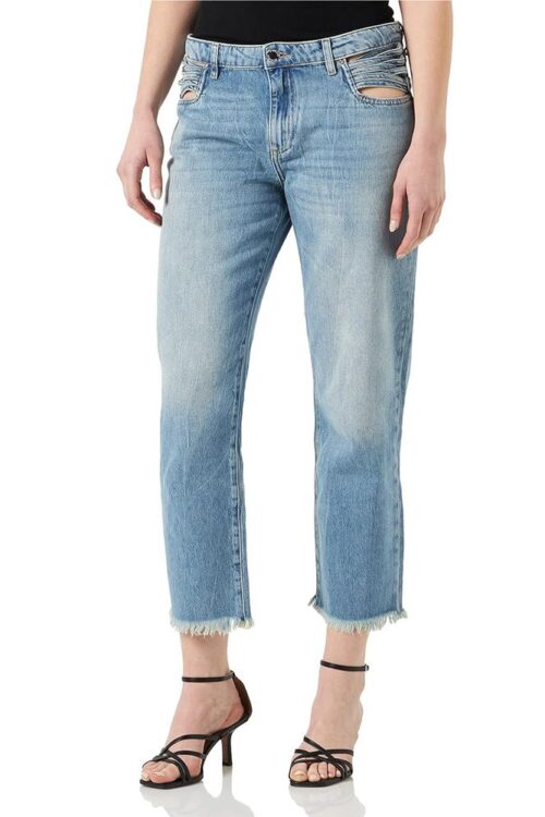 PINKO Blue Cotton Jeans & Pant
