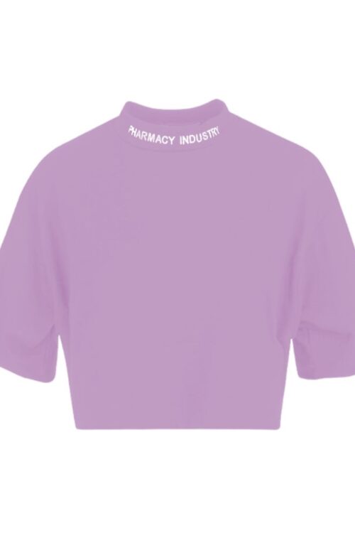 Pharmacy Industry Purple Cotton Tops & T-Shirt