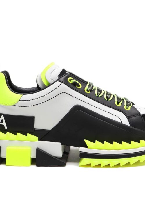 Dolce & Gabbana Multicolor Viscose Sneaker