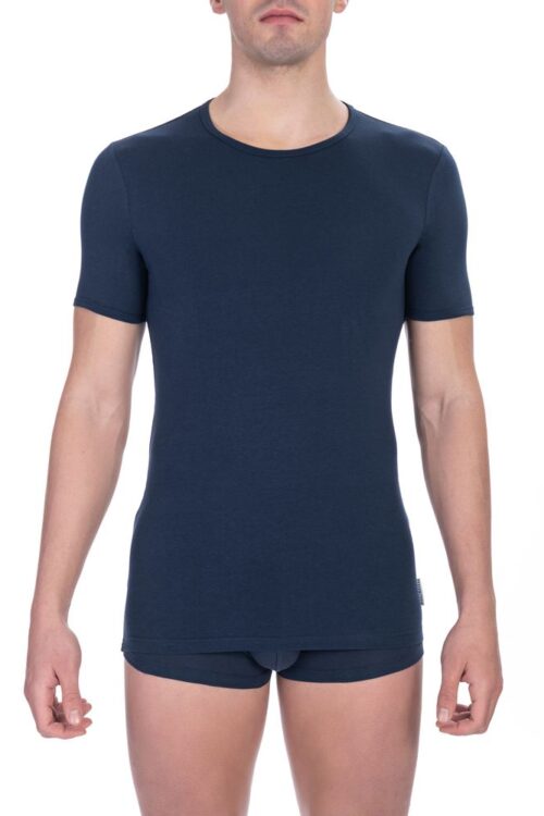 Bikkembergs Essential Crew Neck Cotton Blend Tees