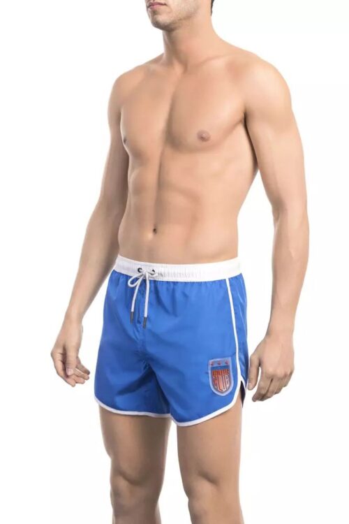 Bikkembergs Chic Maritime Bliss Men’s Swim Shorts