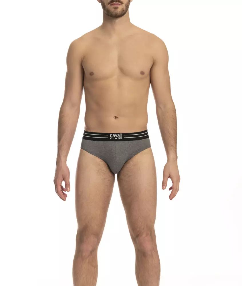 Cavalli Class Elegant Trio of Men’s Luxe Undergarments