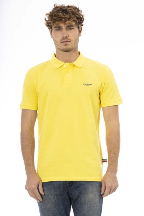 Baldinini Trend Sunny Cotton Polo with Elegant Embroidery
