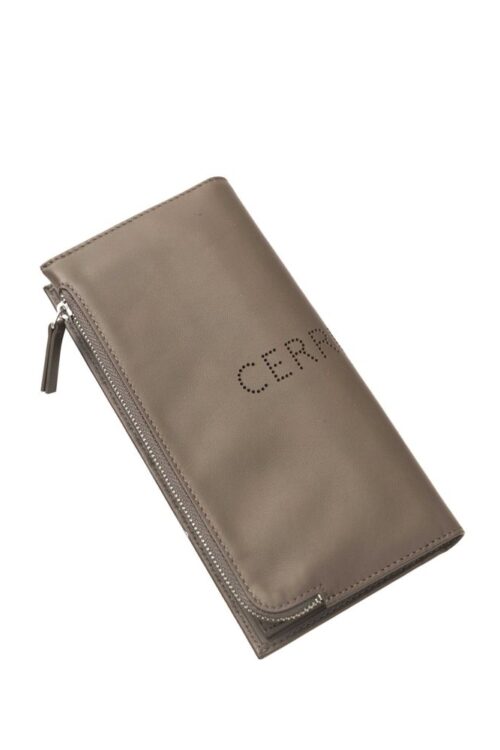 Cerruti 1881 Chic Brown Leather Wallet with Logo