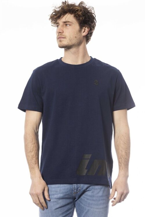 Invicta Blue Crew Neck Cotton Tee