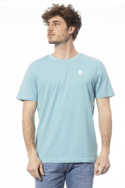 Invicta Chic Light Blue Crew Neck Logo Tee