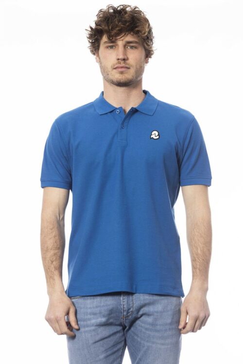 Invicta Elegant Blue Short Sleeve Polo Shirt