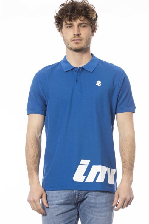 Invicta Elegant Short Sleeve Blue Polo Shirt