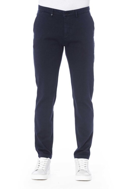 Distretto12 Blue Cotton Jeans & Pant