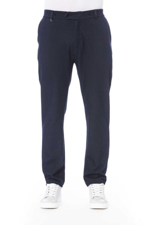 Distretto12 Blue Cotton Jeans & Pant