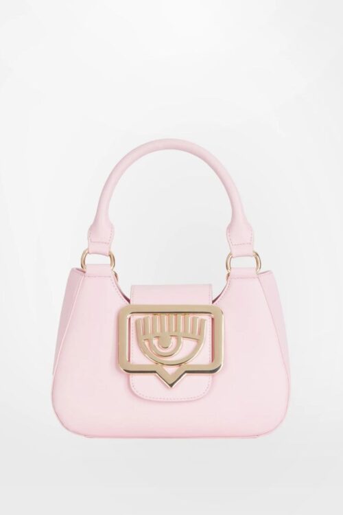 Chiara Ferragni Pink Fabric Handbag