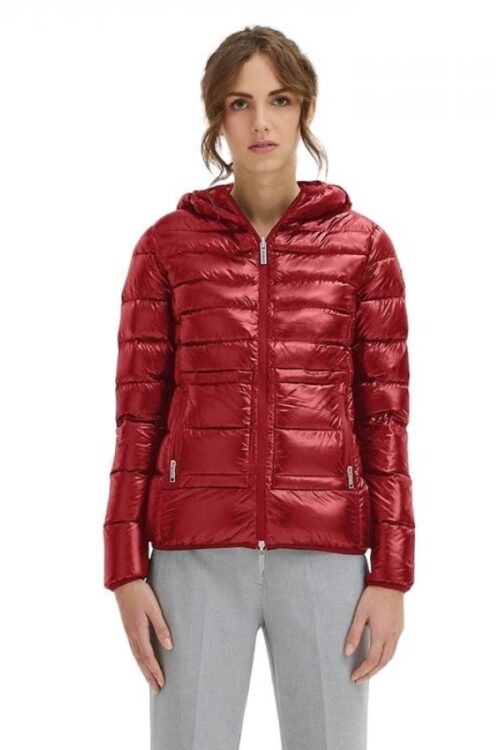 Centogrammi Elegant Ultra Light Hooded Down Jacket