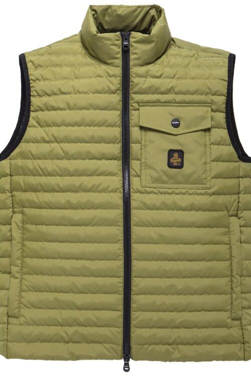 Refrigiwear Versatile Green Down Vest for Men