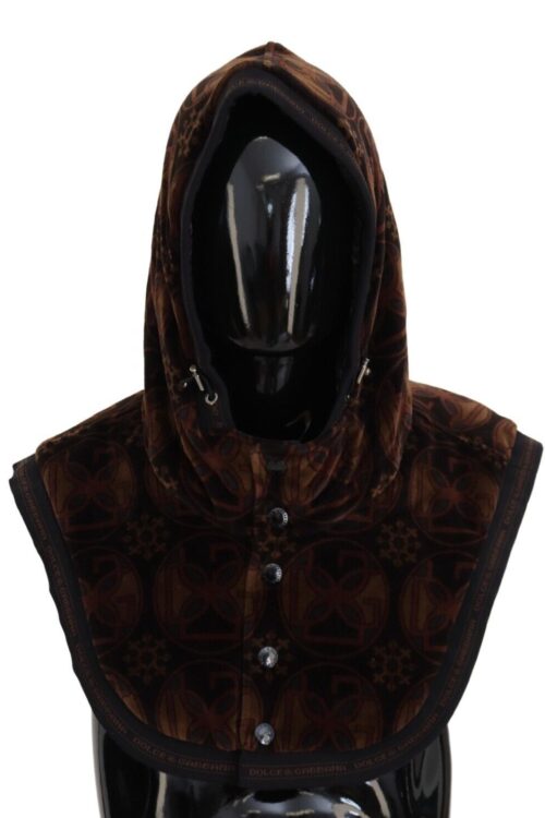 Dolce & Gabbana Elegant Velvet Whole Head Wrap Hat