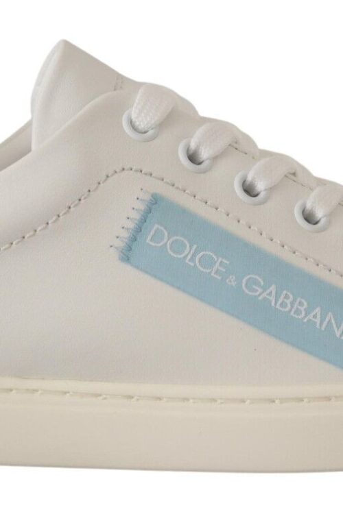 Dolce & Gabbana Exquisite Italian Leather Low-Top Sneakers