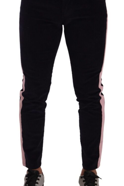 Dolce & Gabbana Elegant Slim Fit Corduroy Skinny Jeans