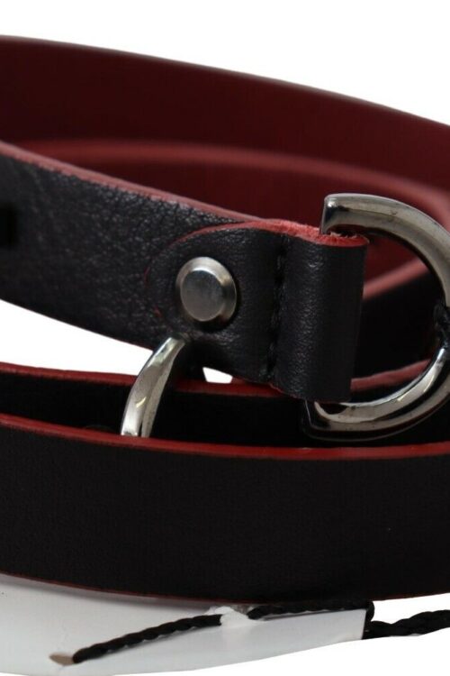 Costume National Elegant Dual-Tone Leather Belt