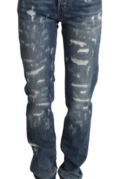 Dolce & Gabbana Elegant Skinny Denim Jeans for the Modern Woman