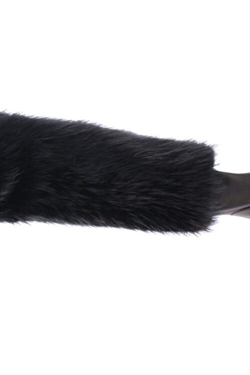 Dolce & Gabbana Elegant Elbow-Length Beaver Fur Gloves