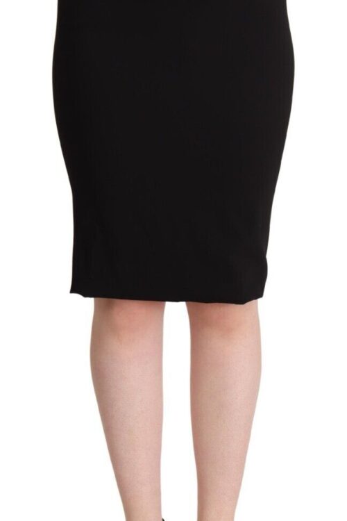 Dolce & Gabbana Chic High Waist Pencil Skirt in Black