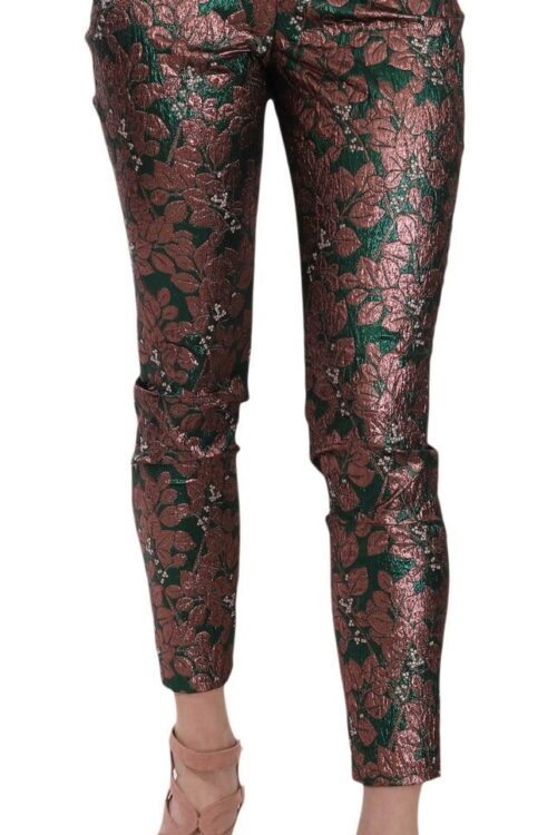Dolce & Gabbana Elegant Multicolor Designer Pants