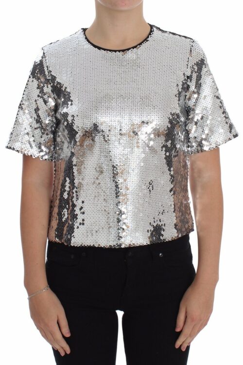 Dolce & Gabbana Sequined Elegance Blouse
