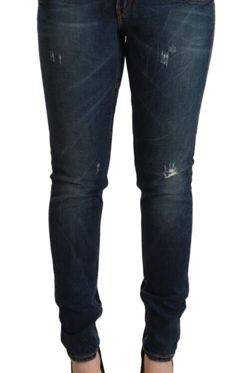 Acht Chic Low Waist Skinny Denim Jeans