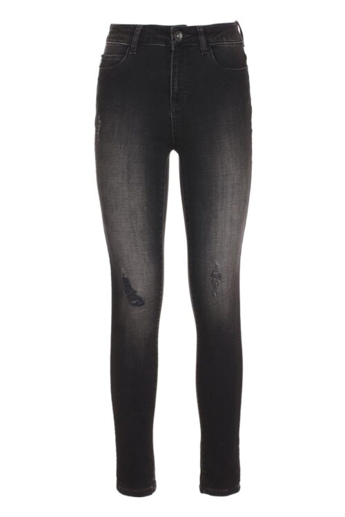 Imperfect Sleek Black Cotton-Blend Sweat Pants