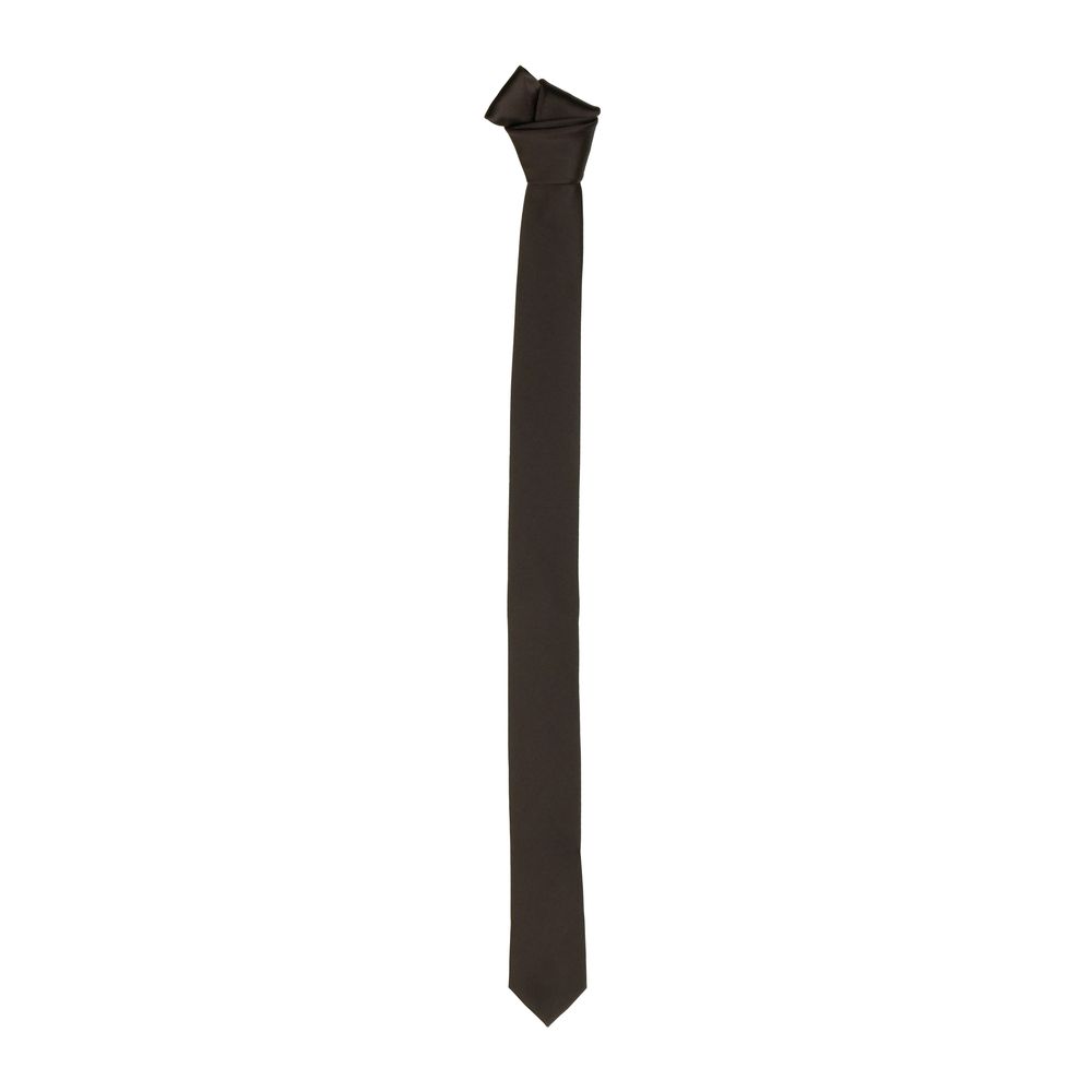 Emilio Romanelli Elegant Burgundy Silk Slim Tie – 40mm