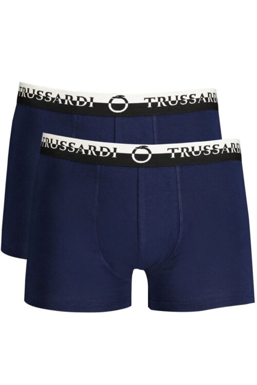 Trussardi Blue Cotton Underwear