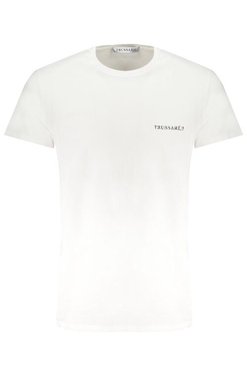 Trussardi White Cotton T-Shirt