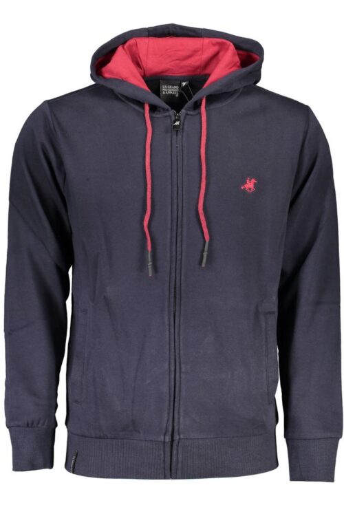 U.S. Grand Polo Blue Cotton Sweater