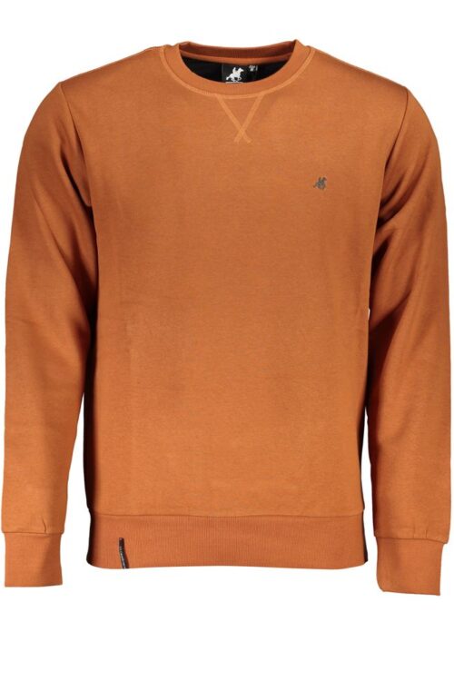 U.S. Grand Polo Brown Cotton Sweater