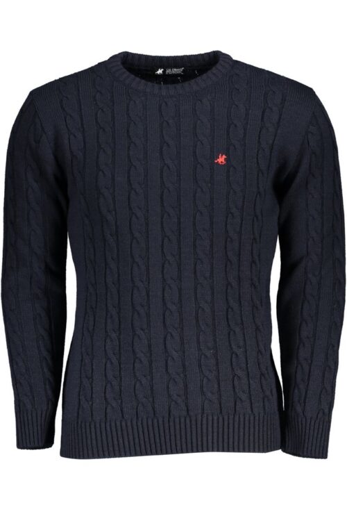 U.S. Grand Polo Twisted Crewneck Embroidered Sweater