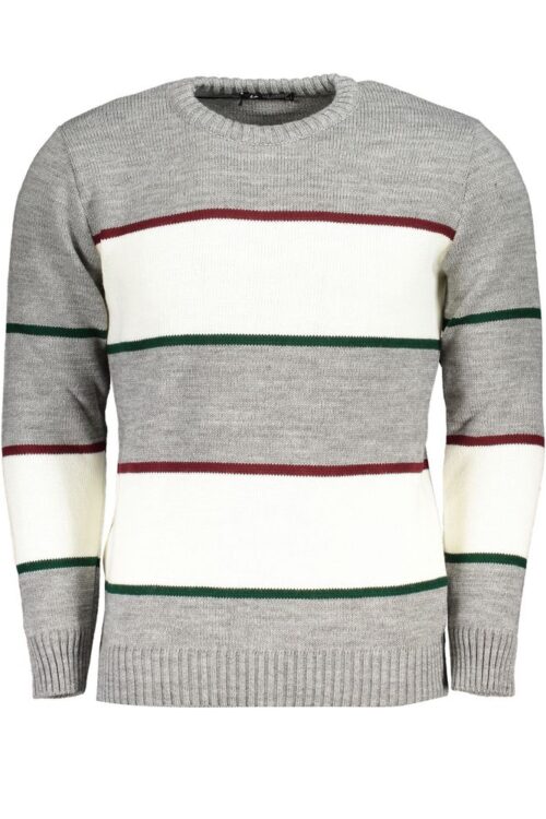 U.S. Grand Polo Gray Fabric Sweater