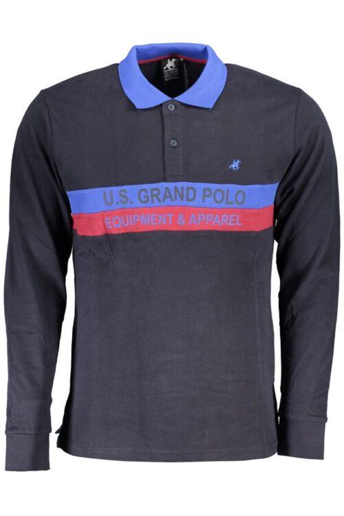 U.S. Grand Polo Blue Cotton Polo Shirt