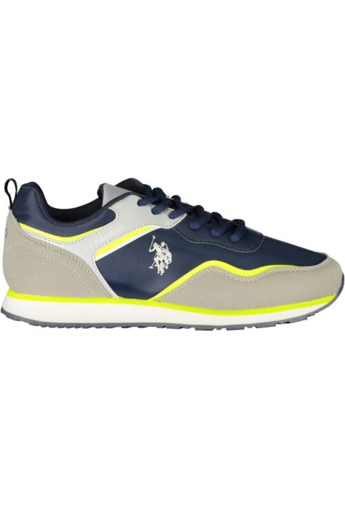 U.S. POLO ASSN. Blue Polyester Sneaker