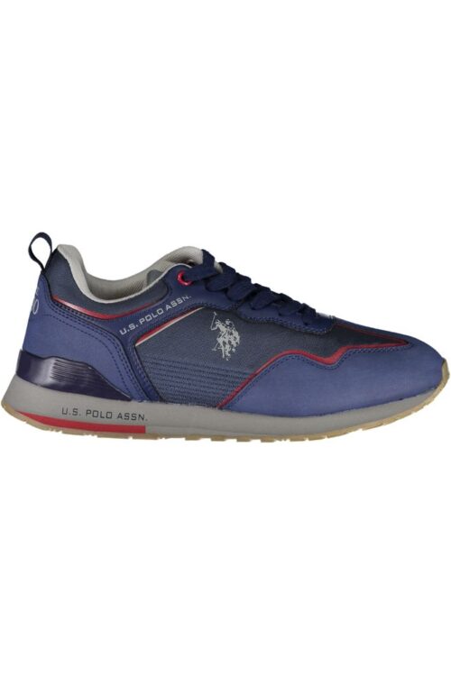 U.S. POLO ASSN. Sleek Blue Sneakers with Contrast Details