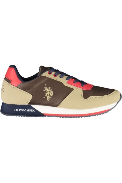 U.S. POLO ASSN. Classic Brown Sneakers with Sporty Appeal