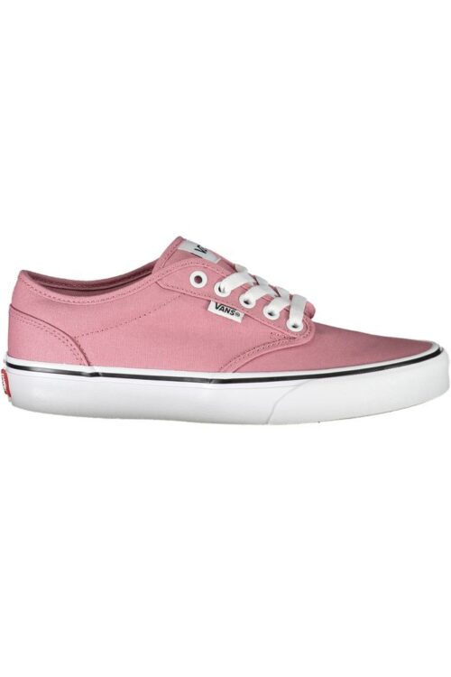 Vans Chic Pink Sneakers with Contrast Laces